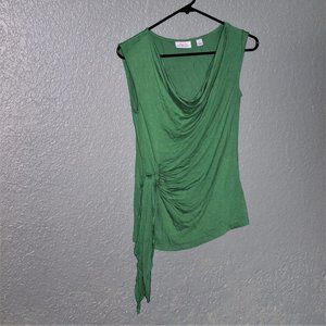 Sweet Pea Women's Green Sleeveless Top Size XS